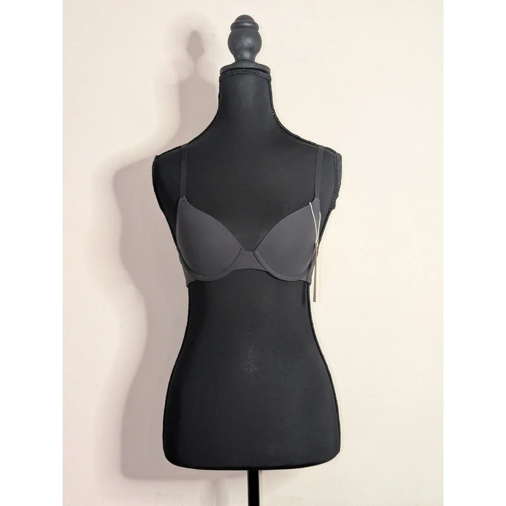 Skims Fits Everybody‎ T-Shirt Bra Onyx Size 32A BR-UWR-2294